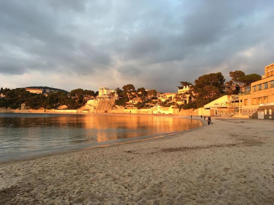 Ferienwohnung Au Coeur Et Au Calme De Bandol, Parking Et Climatisation Exterior foto